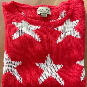 WILD FOX white label star sweater